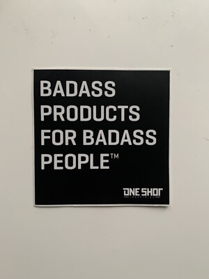 One Shot Industries Sticker ONESHOT FOG WRMFZY GBRS MP5GUYS SupDef