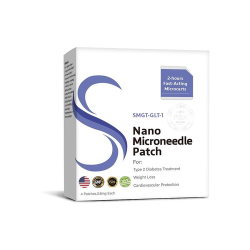 Nano-microneedle Patch SMGT-GLP-1 Patch For Weight Loss&Young Skin Texture 4PCS. - Picture 17 of 20