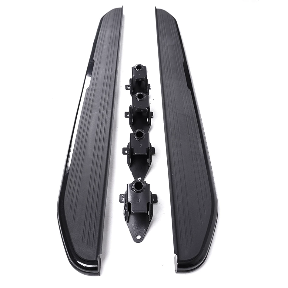 For Range Rover Evoque Dynamic Side Steps Running Board Aluminium OE Style Black - Image 4 of 4