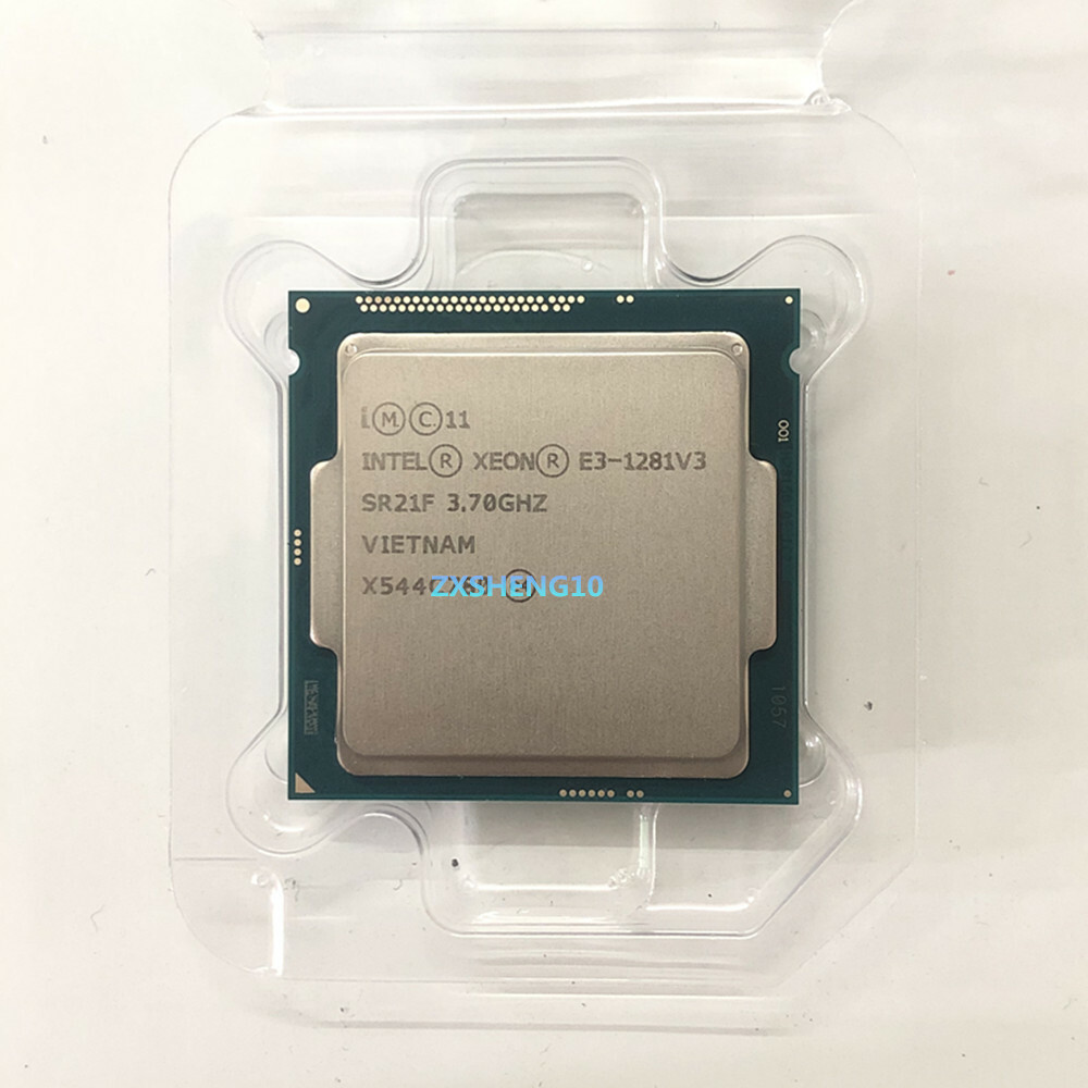 Intel Xeon E3-1281 V3 CPU Quad-Core 3.7GHz 8M SR21F LGA1150 82W