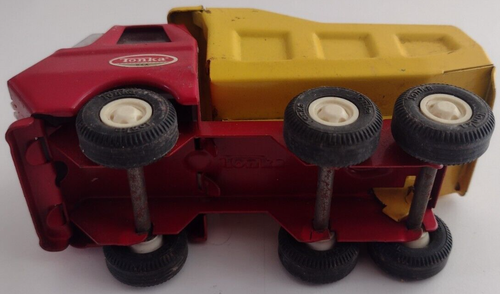 Vintage 1970s Tonka Mini Dump Truck 5" Long Pressed Steel Excellent - Picture 5 of 10