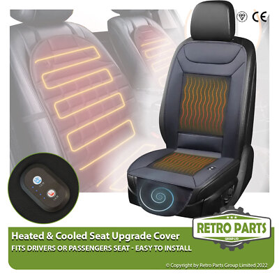 Heated & Cooled Seat Upgrade For Tesla Easy Install 12v Slim Cushion