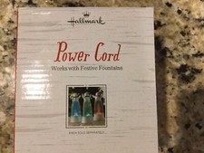 2014 HALLMARK POWER CORD WITH ADAPTER FOR FESTIVE FOUNTAINS