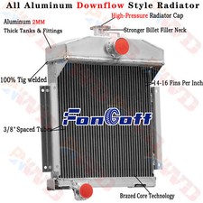 3 Row Aluminum Radiator Fits 58-1980 International Case 140 Farmall 140HV 219756