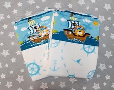 Kiddo Little Sailor Lot of 2 Adult Abdl Plastic Backed Diapers Size Large