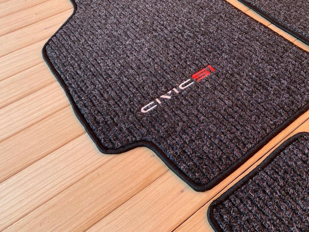 For Honda Civic SH3 Hatchback Dohc vtec Ef Si Floor Mat carpet RİBBED