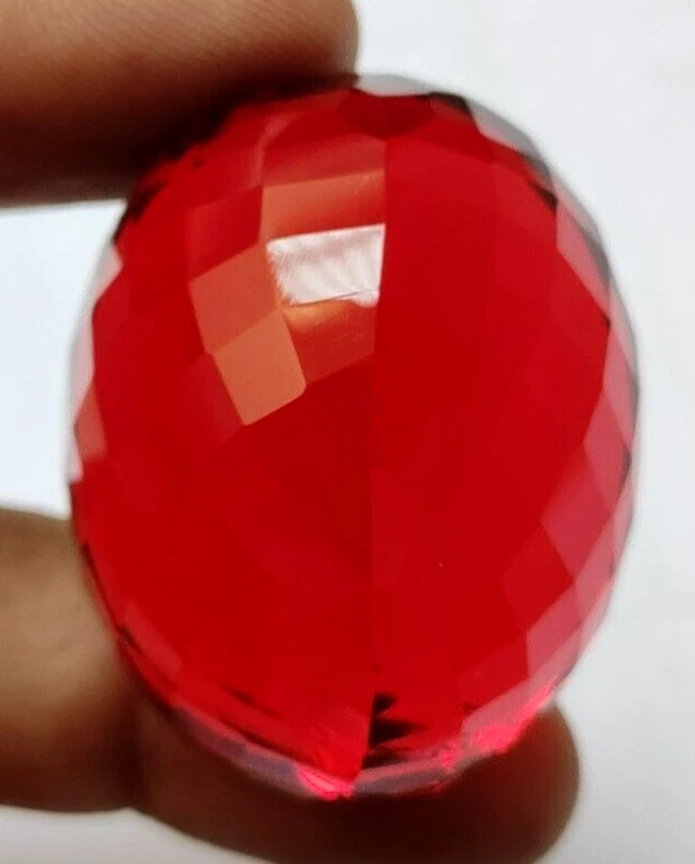 208.70 Ct. Mozambique Blood Red Ruby Oval Cut Loose Gemstone @Best Price Offer - Image 4 of 4