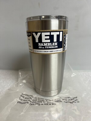【新品未使用品】 YETI Rambler 20oz Cup YETI Tumbler Cup Rambler 20 oz. Insulated Stainless w/ Magslider