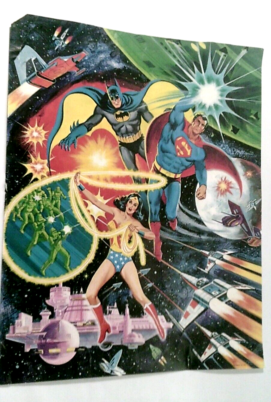 Weird DC Superheroes Poster - 5 Awesome Things on eBay this week