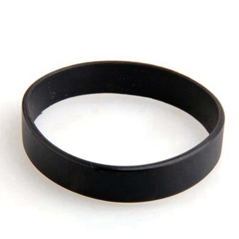 45 PCS Bracelet Bangle Rubber Black Sport 12 mm Band TOP L5V95926 eBay