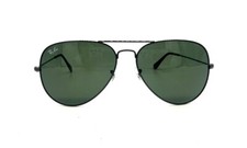 RAY BAN Sunglasses AVIATOR Gunmetal RB3026 W0879 Green G15 62mm Discounted