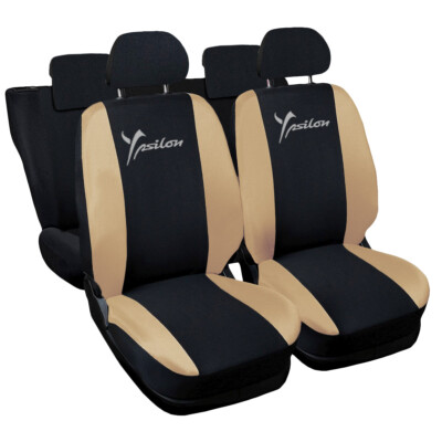 AUTOSITZBEZÜGE KOMPATIBEL MIT YPSILON MADE IN ITALY KOMPLETTSET VERSCHIEDENE FARBEN