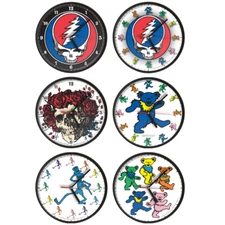 Grateful Dead 10 Inch Wall Clock - Assorted Designs