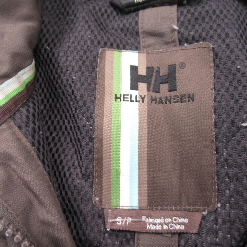Chaqueta Helly Hansen Mujer Pequeña Marrón Imitación Piel Capucha Borde Helly Tech Esquí Nieve Foto 4 de 4