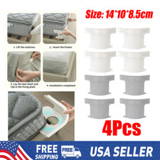 4pcs Heavy Duty Bed Sheet Clips  Corner Grippers for Mattress  Sheet Holders
