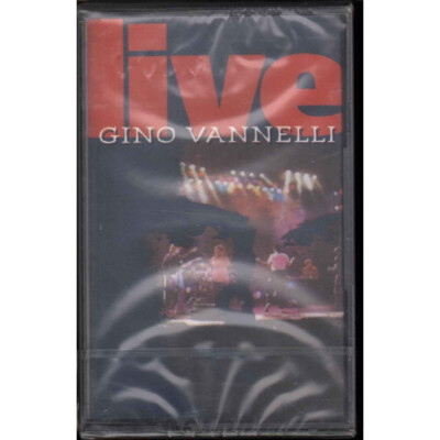 Gino Vannelli  mc7 Live Nuova Sigillata 0731451071041