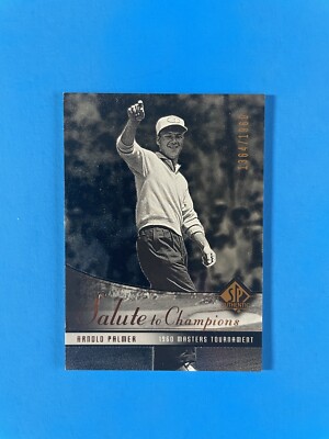 2004 SP Authentic Salute to Champions /1960 Arnold Palmer #61 PGA Tour Golf HOF