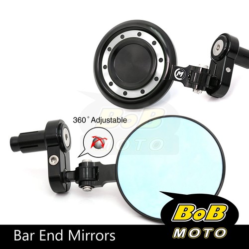 REACTOR Motorcycle Bar End Mirrors For Honda NC 750 X 15-22 22 21 20 19 18 17 16 - Picture 6 of 10