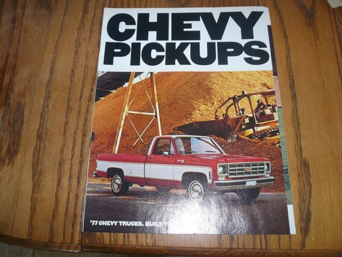 1977 Chevrolet Pickups Sales Brochure - Vintage  - Picture 1 of 6