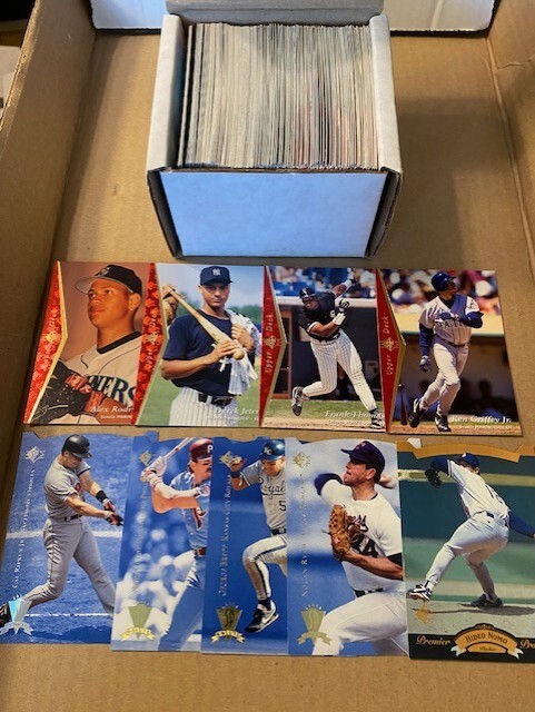 KEN GRIFFEY DEREK JETER HIDEO NOMO ROOKIE 1995 UPPER DECK SP COMPLETE SET 1-207