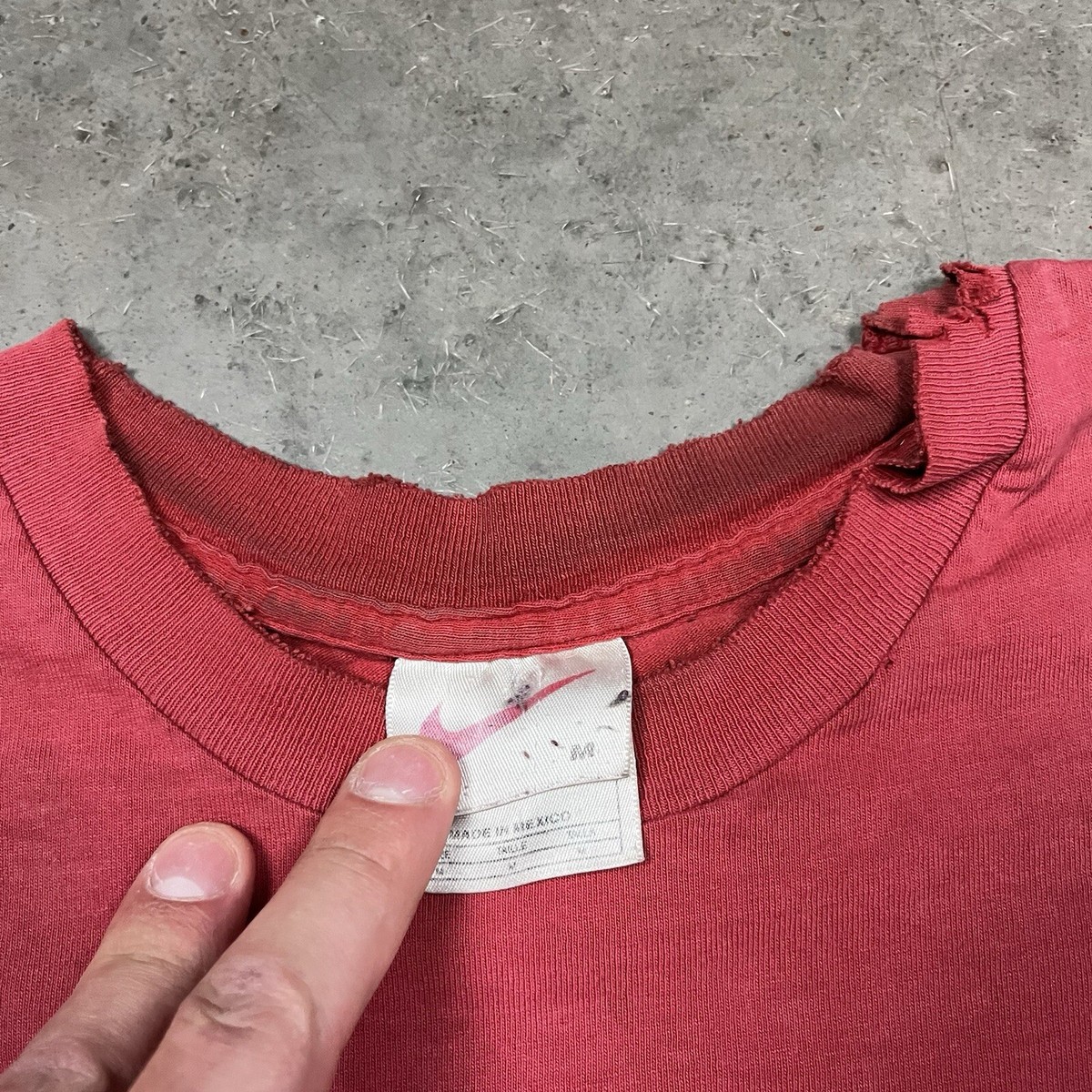 90s y2k NIKE アノラック OLD vintage nylon レッド VINTAGE 90s Nike Jacket Mens XL Red Windbreaker Relaxed