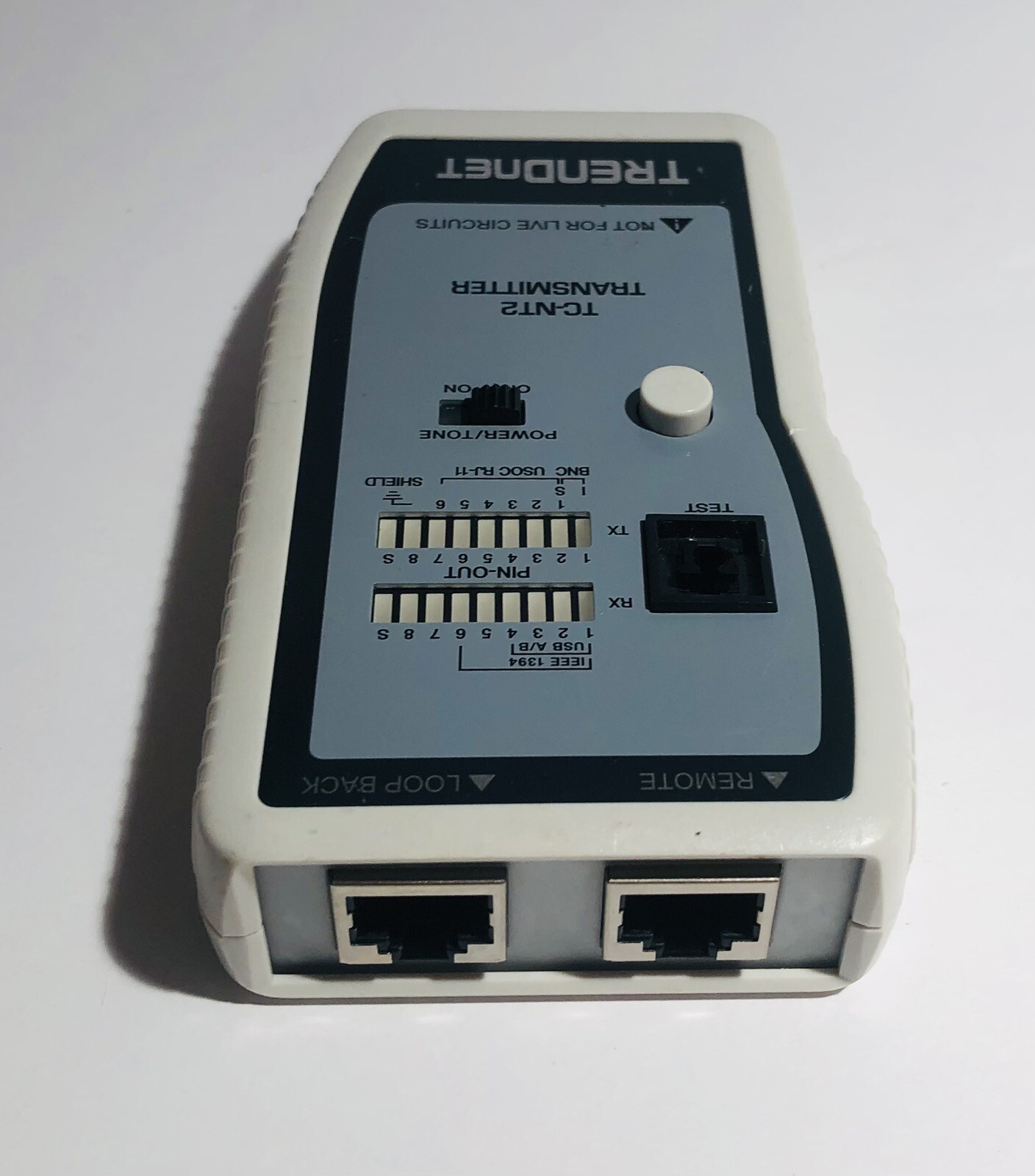 TRENDnet TC-NT2 Network Cable Tester Tone Generator & Remote Terminator Tested