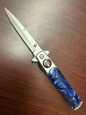 9"Tactical Spring Assisted Open Classic Pocket Knife