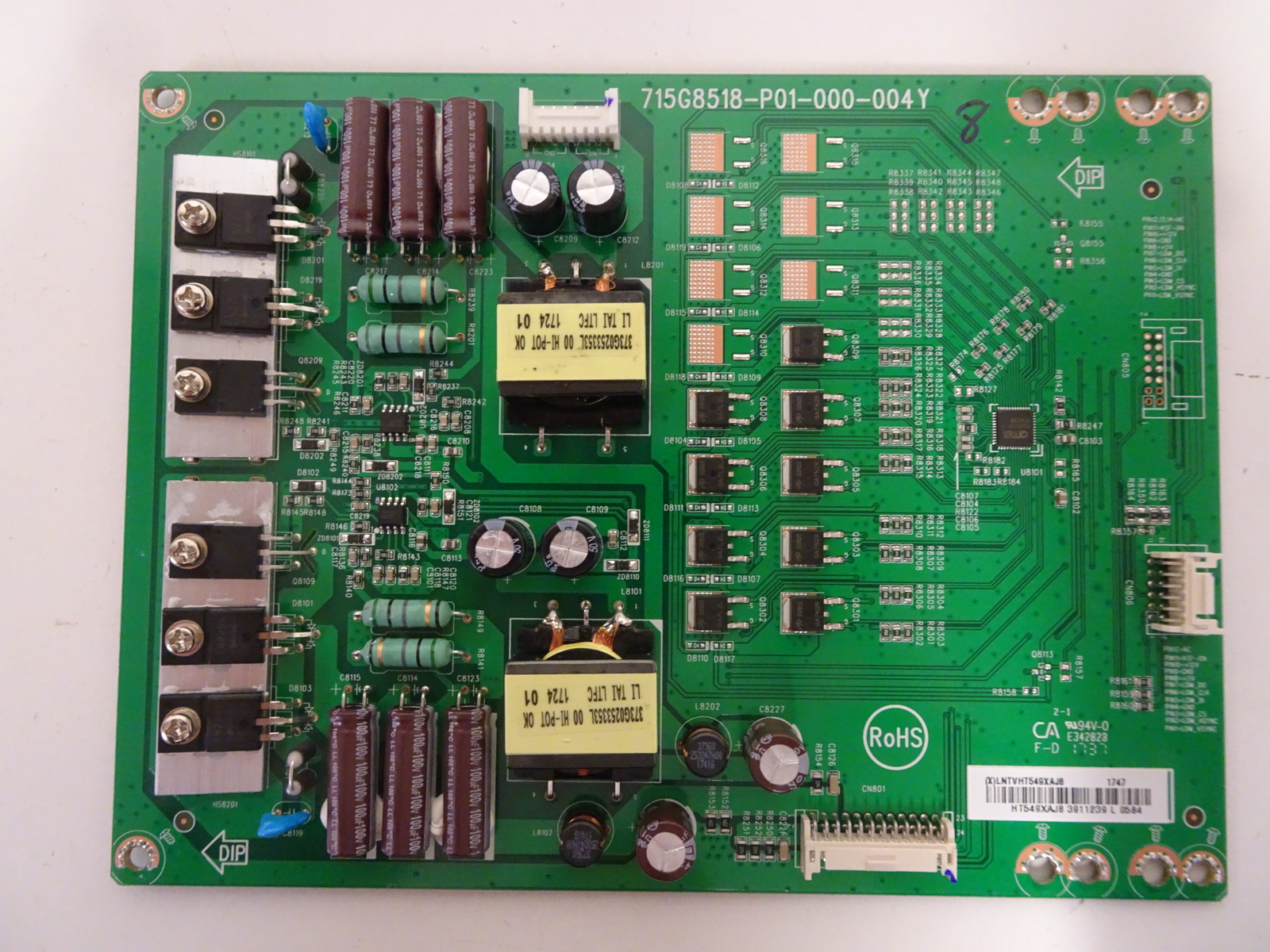 Vizio E75-E1 LED TV Driver Board 715G8518-P01-000-004Y LNTVHT549XAJ8