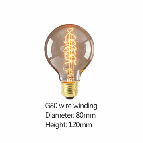 Vintage Industrial Retro Edison LED Bulb Light Lamp E27 220V 40W Home Bar Decor - Picture 21 of 28
