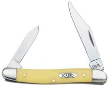 CASE XX YELLOW SYNTHETIC SMOOTH PEN KNIFE CA00109 2024 NEW IN CASE BOX USA MADE