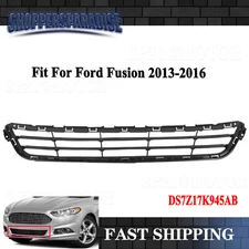 Matte Black Front Bumper Lower Radiator Grille Grill For Ford Fusion 2013-2016