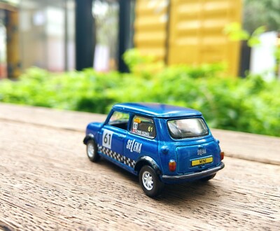 Tiny Hong Kong Mini Cooper Racing #61 Blue | eBay