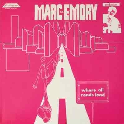 Marc Emory Where All Roads Lead NEAR MINT Autogram Vinyl LP