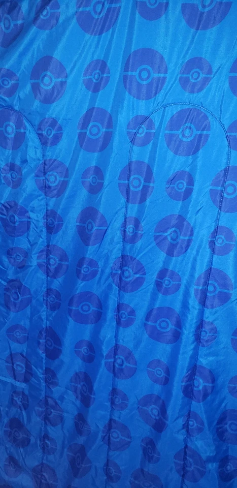 Pokemon Pikachu Pokeball Twin / Full Reversible Comforter 72 x 86 - Image 2 of 4