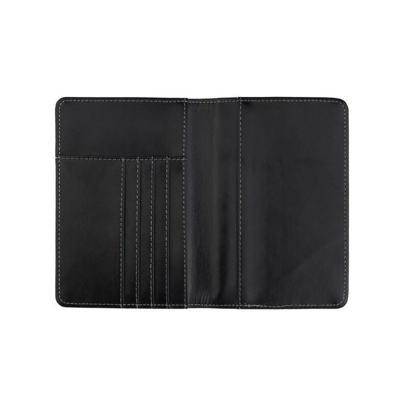 Slim Leather Travel Passport Wallet Holder RFID Blocking ID Card Case