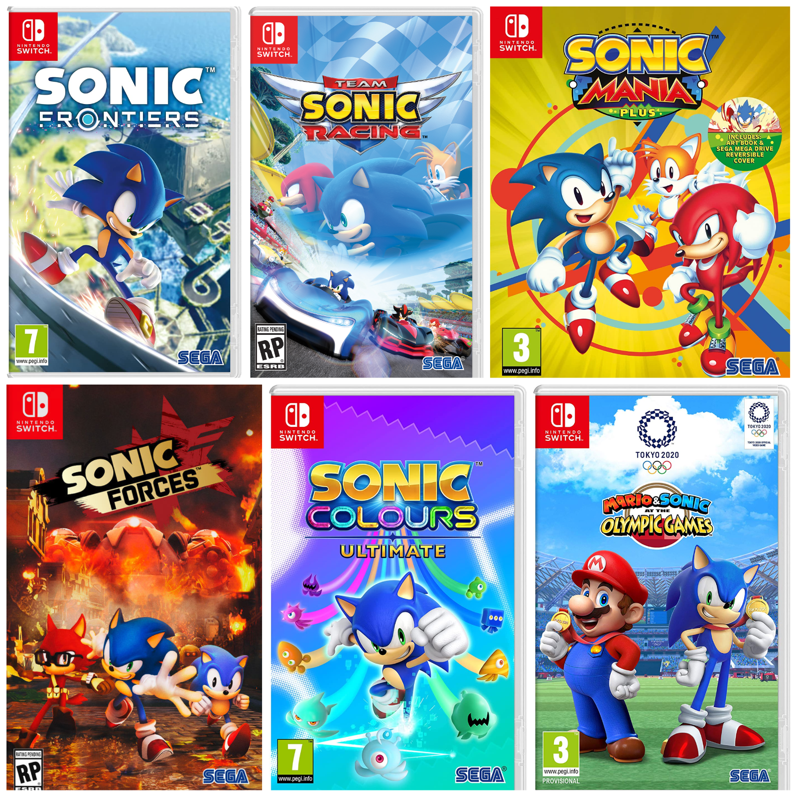 Sonic The Hedgehog Nintendo Switch Games Your Game | eBay