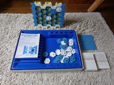 VINTAGE BLOCKBUSTERS BOARD GAME BY WADDINGTONS 1986 TV QUIZ GAME COMPLETE.