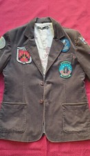  AVIREX GIACCA IN VELLUTO Vintage Tg. XL Unica nel suo genere Anno 1985