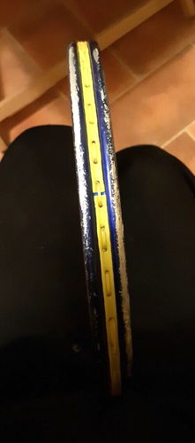 RACCHETTA TENNIS DUNLOP N°3 4 3/8" VINTAGE - Foto 4 di 4