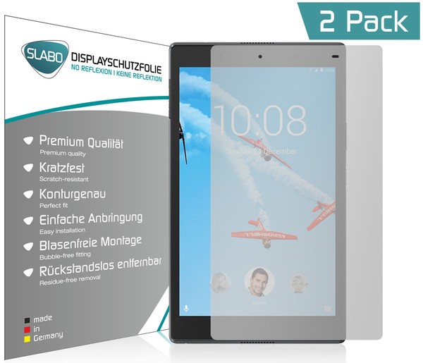 "Slabo Displayschutzfolie FüR Lenovo Tab4 8 Plus (2Er Set) Matt \"No Reflexion\""-image
