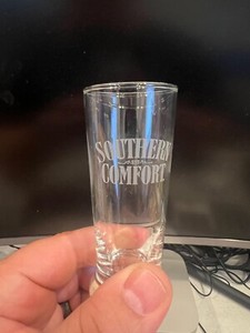 SOUTHERN COMFORT 4" SHOT TALL GLASS SHOOTERS - Set of Six