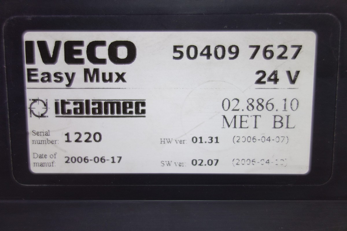 Deepl　リモコン付属 Control Module for Iveco 504097627 50409 7627 | eBay