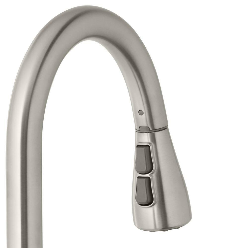 Glacier Bay Nottely Touchless SingleHandle PullDown Kitchen Faucet eBay