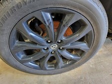 Wheel Aluminum 19x7 10 Curved Spokes Painted Inlay Fits 16 MAZDA CX-5 583429