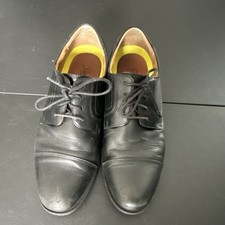 Florsheim Oxford Cap Toe Black Leather Dress Shoes Men's Size 9.5D 12138-001