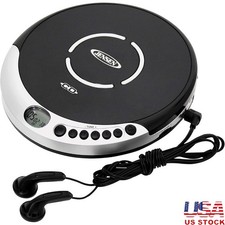 Portable CD Player Anti Skip Protection CD-R RW Compatible Repeat Shuffle Play
