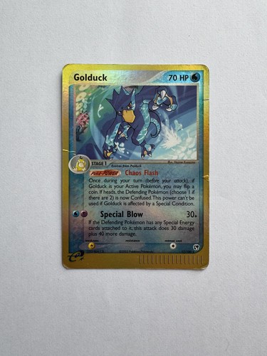 Golduck 17/100 Reverse Holo EX Sandstorm 2003 Rare Pokemon Card TCG 
