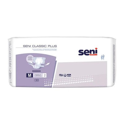 4x Seni Classic Plus Inkontinenzhose, Größe S-XL - 30 Stück - M - 5900516127770