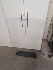 Commercial Display Chest Freezer Curved Glass Door