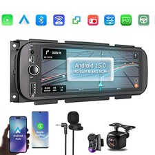 For Jeep Liberty 2002-2007 Car Stereo Radio CarPlay Android 15 GPS Navi WIFI 4GB